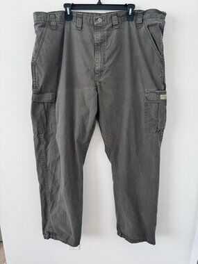 Wrangler Gray Ripstop Cargo Pants